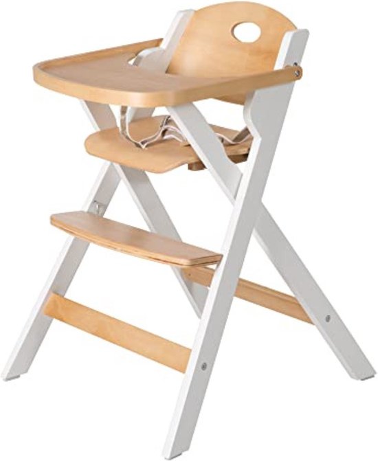 Kinderstoeltje voor Peuter - Kinderstoeltje Hout Peuter - Kinderstoeltje en Tafeltje - Kinderstoeltje voor Peuter Hout - Tweekleurig - 58D x 59B x 79Hcm - 5,9 kg van Kinder