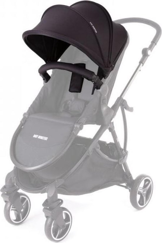 Kinderwagen Bekledingsset - Baby Monsters - Zwart van Kinder