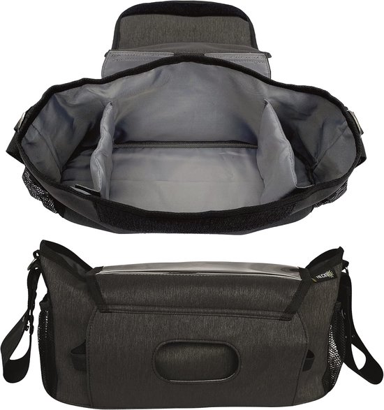 Kinderwagen & Buggy Organizer Tas - Waterbestendig, Ruimte voor Smartphone en Doekjes - Baby Accessoires