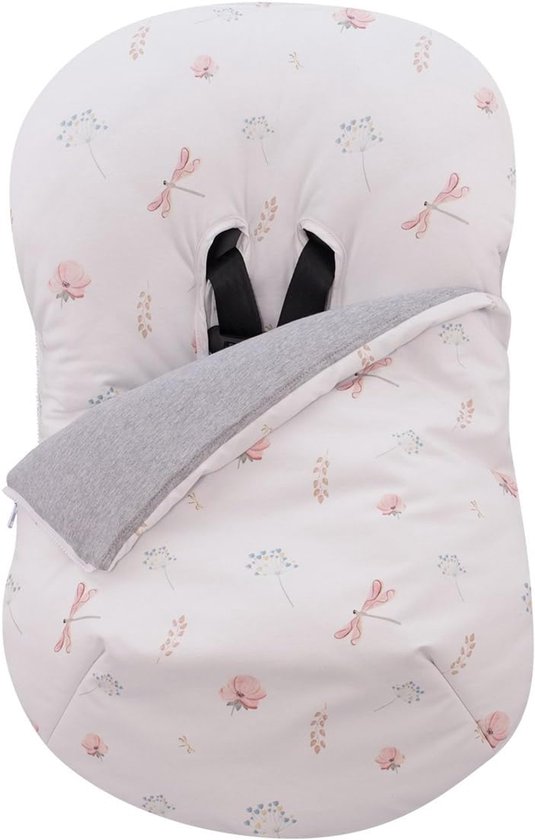 Kinderwagen deken - Voetenzak - Baby comfort - Zacht materiaal - 33 x 26.5 x 6.5 cm - Libelle