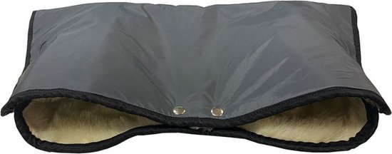 Kinderwagen handwarmer handschoenen - Buggy handwarmers - Warm - Waterafstotend - Grijs van Kinder