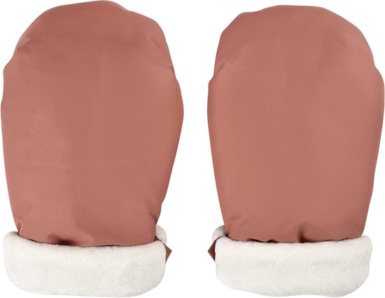 Kinderwagen Handwarmers - Mouw / Wanten - Bescherming tegen kou - Waterdicht en winddicht - 26 x 18 cm - Oranje