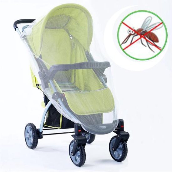 Kinderwagen Klamboe - Baby Buggy - Klamboe Baby - Muggennet Kinderwagen - Kindvriendelijk - Anti Muggenset - Anti Ongedierte van Kinder