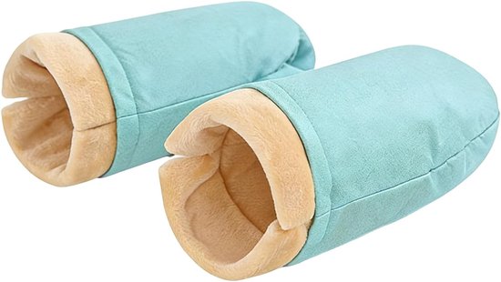 Kinderwagen Muff - Wandelwagen Handschoenen - Buiten Wandelen - Winddichte Fleece Voering - 1 Paar Set - Grijs