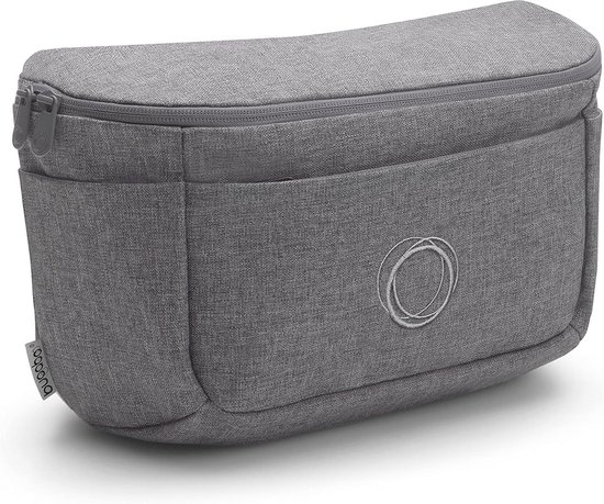 Kinderwagen Organizer met Makkelijk Toegankelijke Vakken - Multi-pocket Accessoire voor Baby Essentials in Grijs van Merkloos