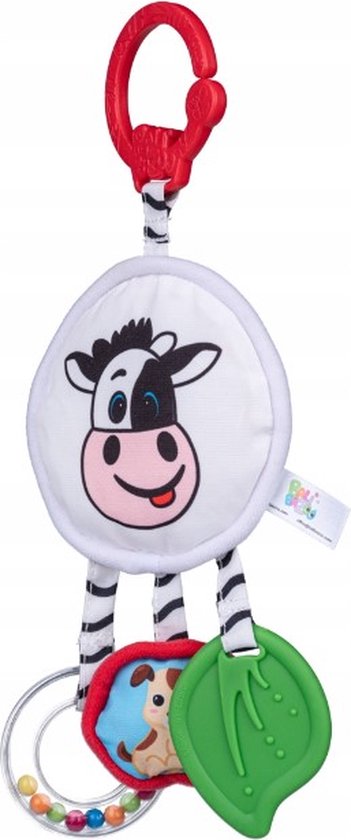 kinderwagen rammelaar/ speelgoed/ black friday/ baby spiegel/ speeltjes/sinterklaas/ kerstcadeau/baby spiegel/Cartoon Pluche Dier Rammelaar Bel Wandelwagen Baby Winkelwagen/ speelgoed voor baby / monochrome speelgoed/ twee kanten speelgoed van Kinder