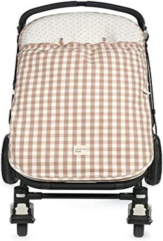 Kinderwagen Voetenzak - Baby Buitentas - Comfortabel Wandelen - Universeel Inzetbaar - 98 x 42 cm - Violeta