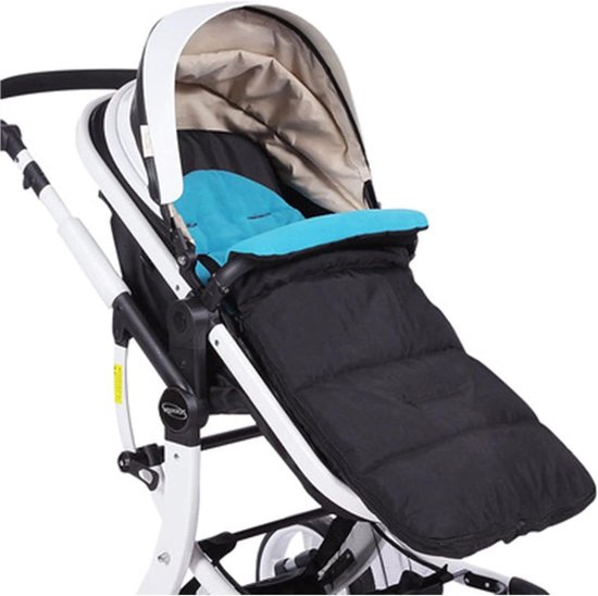 Kinderwagen Voetenzak - Baby Slaapzak - Warm Houden - Waterdicht Oxford Doek - 88x40cm - Grijs
