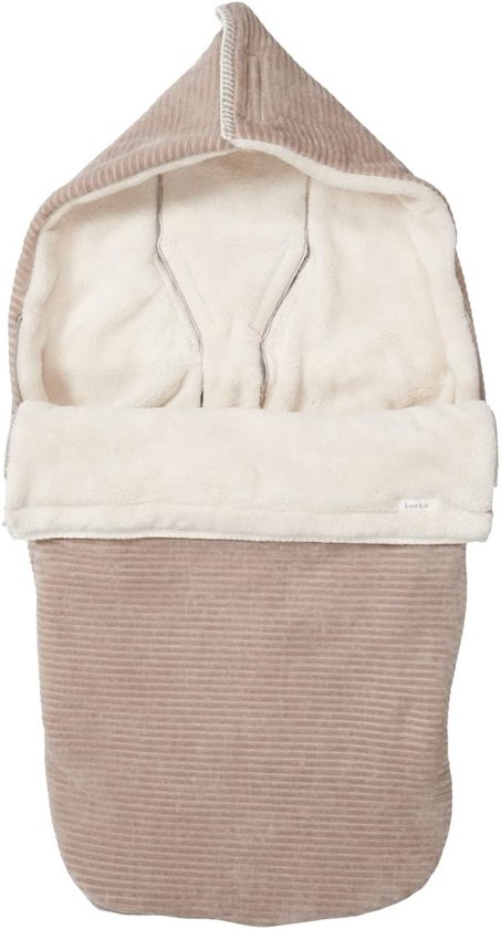 Kinderwagen Voetenzak - Buggy Zak - Warme Baby - Teddy Gevoerd - Universeel - Taupe