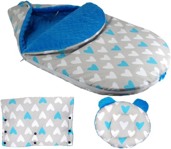 Kinderwagen Voetzak - Buggy Liner - Baby Comfort - 3-in-1 Ontwerp - XL Maat - Grijs