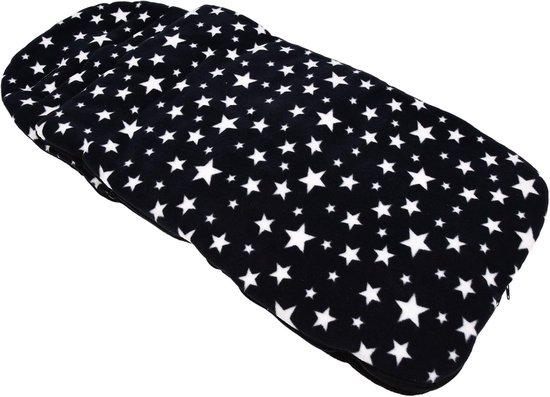 Kinderwagenslaapzak - Warme Voetbedekking - Herfst Winter - Multifunctioneel Verstelbaar - 41 x 9 x 7.6 cm - Zwarte Ster