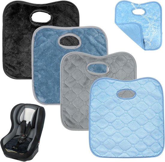 Kinderzitje kussen - 4 stuks - waterdicht - Autostoelhoes voor kinderen - Pee-Pee Pad - Zindelijkheidstraining - Incontinentie onderlegger - voor zindelijkheidstraining - 32x30CM