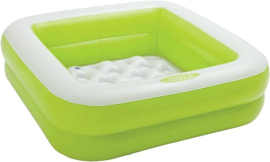 Kinderzwembad Opblaasbaar 85x85 cm Zacht Voetbed - Perfect voor Baby's en Peuters
