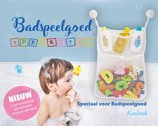 Kindoeh - Bad speelgoed opberg netje / zak / tas / organizer van Kindoeh