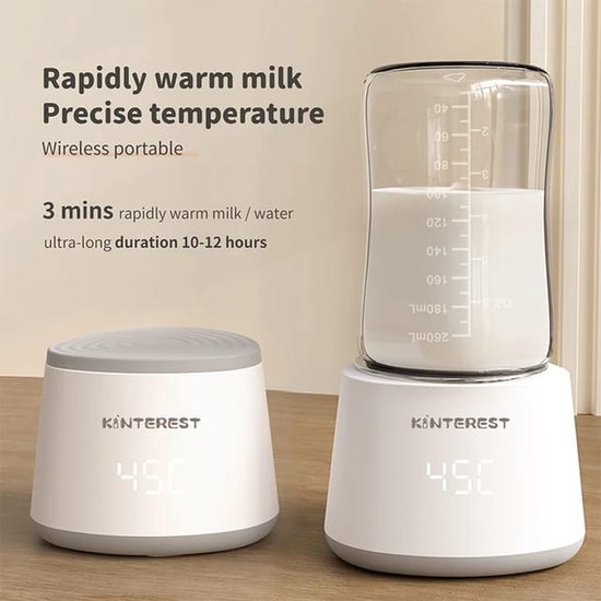kinterest - Draagbare Flessenwarmer - Baby flessenwarmer van Merkloos