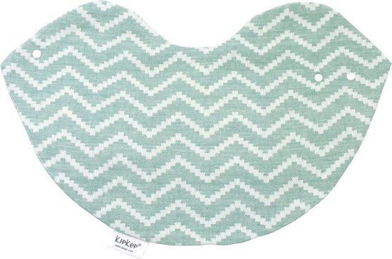 KipKep 3-in-1 Bib | Spuugdoek-Slabber-Bandana | Calming Green van KipKep