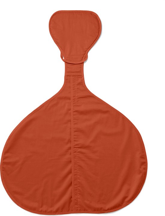KipKep Feedi borstvoedingsdoek - Rusty Spice - roest oranje - voedingsdoek om rustig borstvoeding te geven - katoen van KipKep