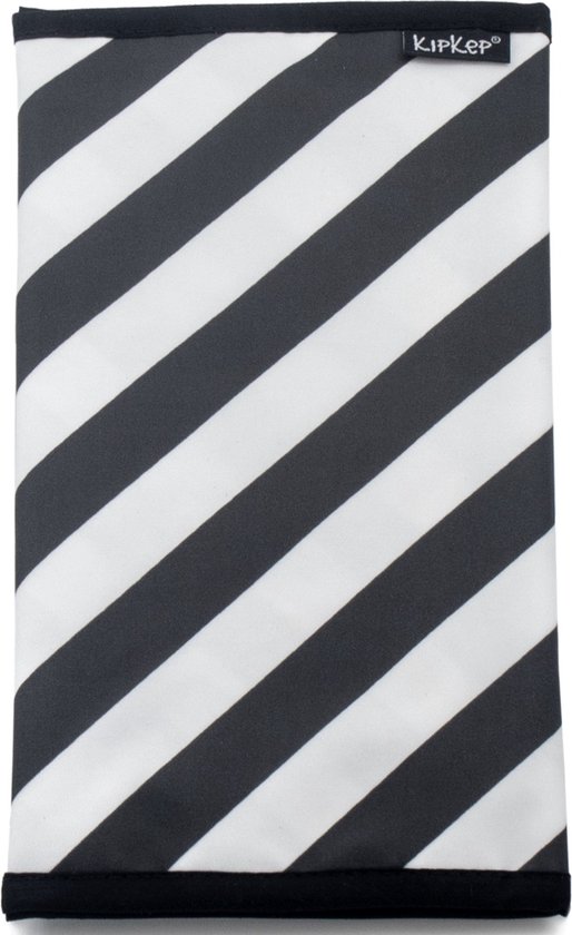 KipKep Napper Luieretui Black Stripes Teddy van KipKep