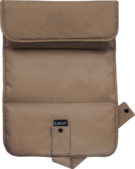 KipKep Napper Verschoningsmatje - Coffee - verschoonmatje - rPET - wasbaar - gecoat - bruin van KipKep