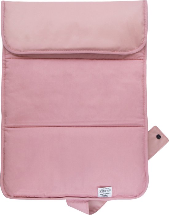 KipKep Napper Verschoningsmatje - Mauve - verschoonmatje - rPET - wasbaar - gecoat - katoen van KipKep