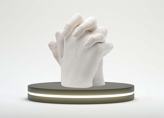 Kit voor 3D Cast en Sculptuur van handen. Cadeau-idee voor koppels, vrienden en familie. Geproduceerd in Italië. (KIT LOVE) van Koopman.