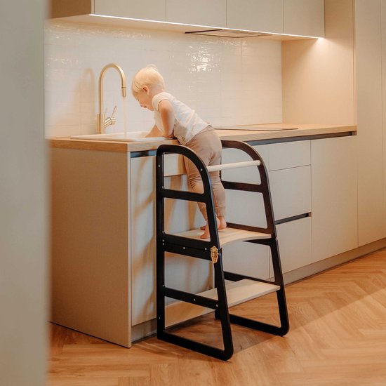 Kitchen Tower - zwart van Merkloos