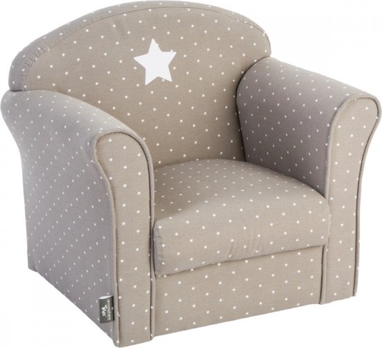 Klassieke Kinder Fauteuil Taupe van Childhome