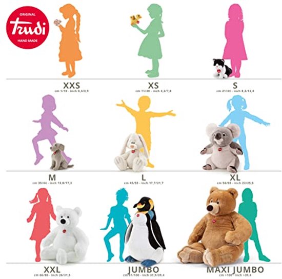 Klassieke pluche hond Bob - Realistisch en wasbaar knuffeldier voor kinderen, 20 cm van Merkloos