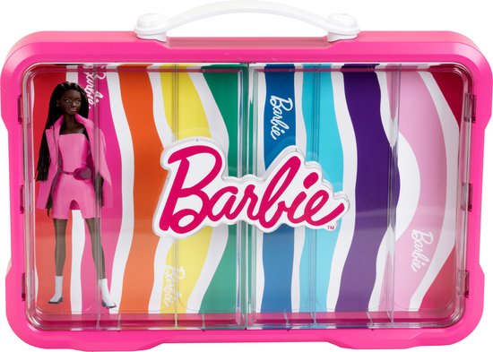 Klein Toys Barbie verzamelkoffer - 58x9,4x43 cm - barbie poppen niet inbegrepen - multicolor van Klein Toys