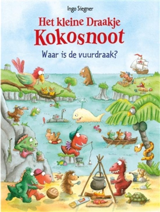 Kleine Draakje Kokosnoot  -   Waar is de vuurdraak? van Merkloos