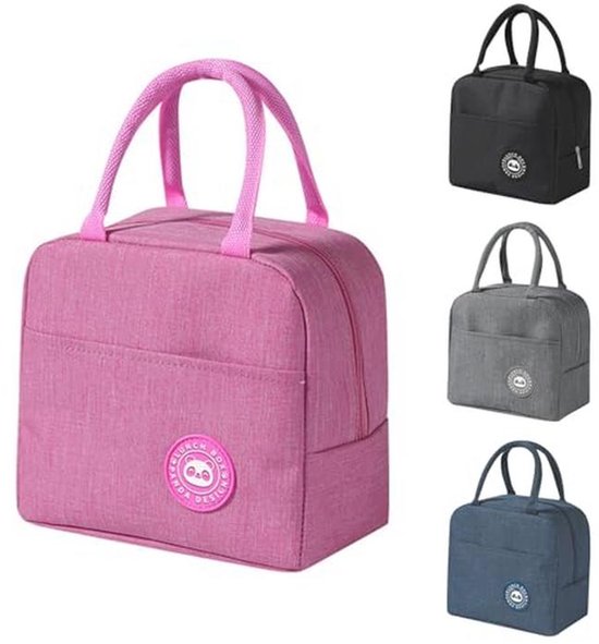 Kleine isolerende koeltas 6L - Ruimtebesparende en handige thermotas voor school, kantoor, picknick en reizen