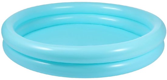 Kleine kinderbad-60cm- kinderplasbad-opblaasbare kinderbad- ronde opblaasbare bad-opblaasbare plasbad voor kinderen voor huis- buiten-tuin-strand- balkon van Merkloos