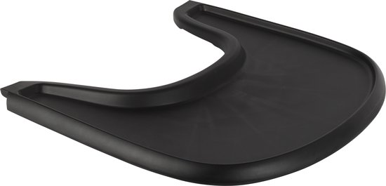 Kleine Uiltjes Eetblad voor Stokke Tripp Trapp - Accessoire voor Stokke Tripp Trapp - Zwart van Klein