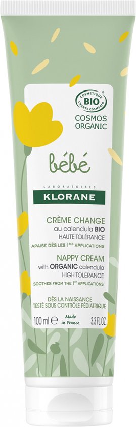 Klorane Bébé Crème Change au Calendula BIO 100ml van Klorane