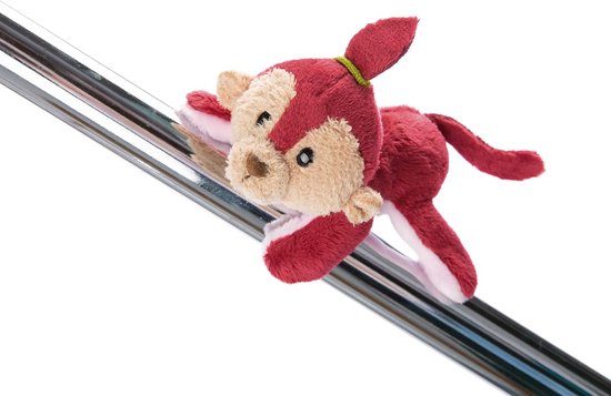 Knuffel Aap met Magneten in Handen en Voeten - Pluche Dier 12cm