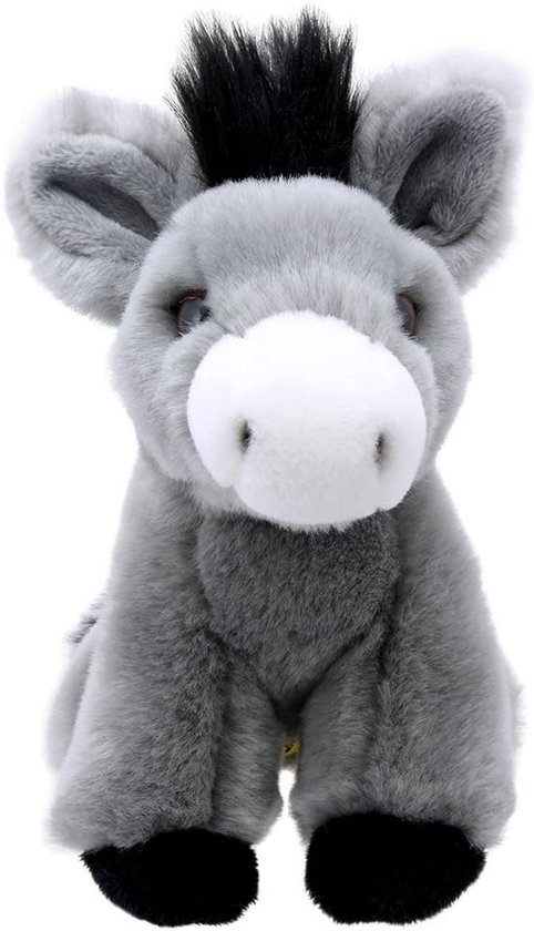 Knuffel Ezel Miniatuur 15cm Zacht Speelgoed