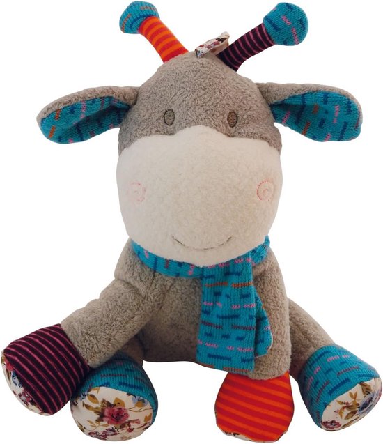 Knuffel Giraf Lollo Pluche Dierenknuffel met Sjaal 28 5 cm Zacht Speelgoed