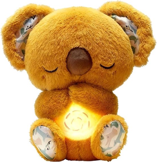 Knuffel Koala - Slaap Koala - Baby Troosten - Ademende Beweging - 1 Stuk - Bruin