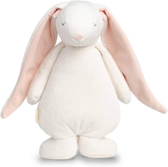 Knuffel Konijn met Slaapliedjes en Nachtlampje - Kalmerend Geluid & Licht voor Baby's