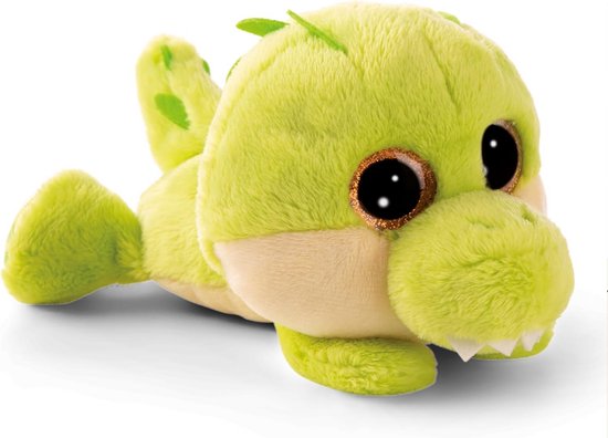Knuffel Krokodil 15 cm - Groen van Merkloos