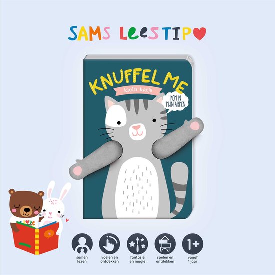 Knuffel me klein katje van Jemini