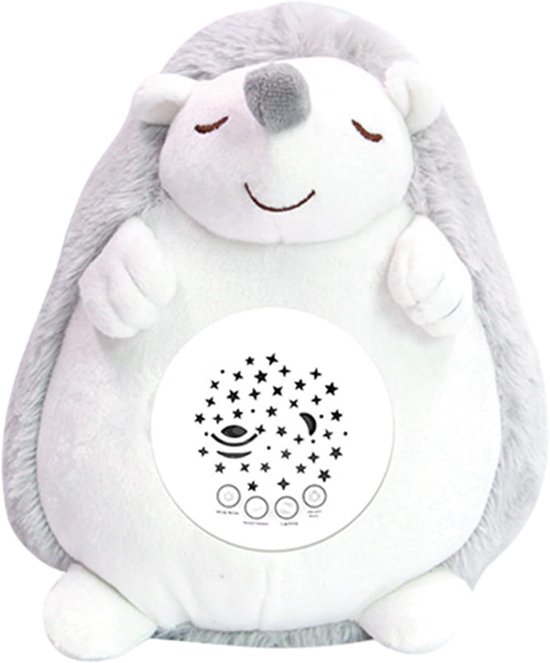 Knuffel met geluidsmachine - Pluche dier Slaapspeelgoed - Kind in slaap sussen - Sterrenhemel projector