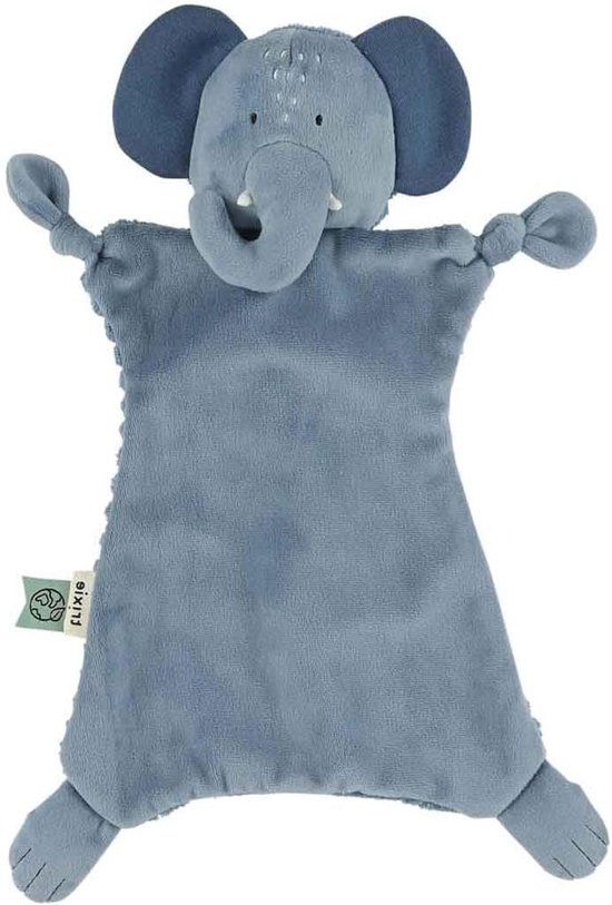 Knuffel met speen - Olifant knuffel - Baby comfort - Met speenclip - 35 cm - Zwart