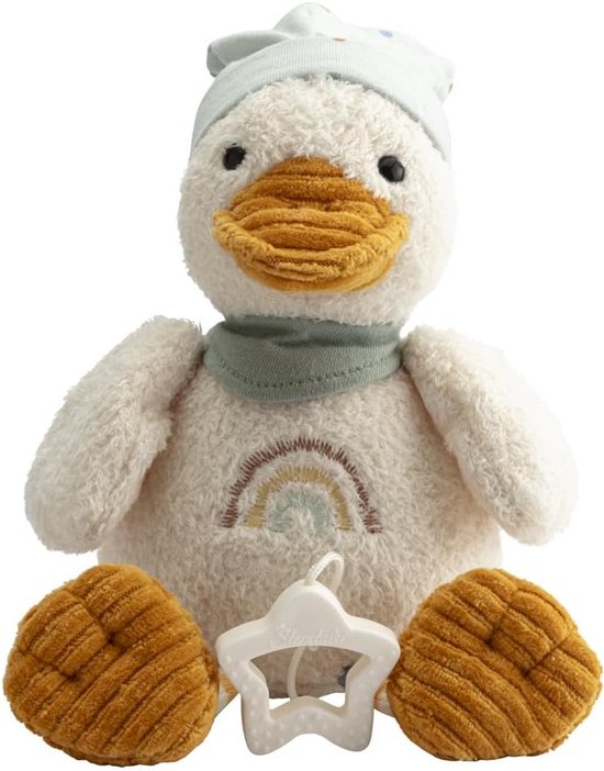 Knuffel Muziekdoos Middelgroot met Brahms Wiegenliedje voor Baby en Peuter van Merkloos