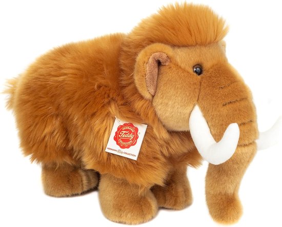 Knuffel Olifant - Pluche dier - Spelen en knuffelen - Zacht en aaibaar - 30 cm - Bruin van Merkloos