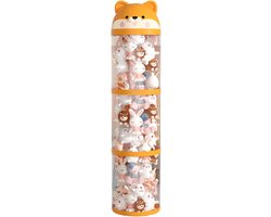 Knuffel Opberger - Pluche Organizer - Speelgoed Opslag - Transparante Buishouder - 335 x 28 x 28 cm van Merkloos