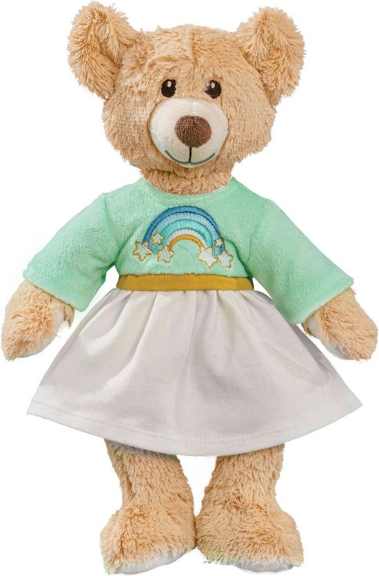 Knuffel Pluche "Teddy Rainbow", 42cm van Jemini