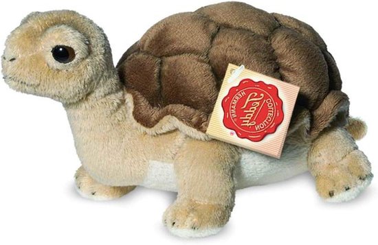 Knuffel Schildpad - Pluche Dier - Kinderspeelgoed - Gerecyclede Vulling - 20 cm - Groen