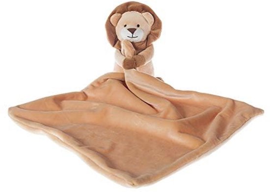 Knuffel Veiligheidsdeken Gele Leeuw voor Baby's | Luxe Pluche Nursery Speelgoed van Merkloos
