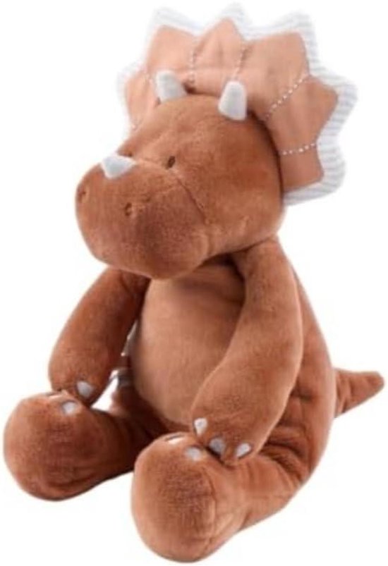 Knuffel voor Kinderen - Zachte Knuffel - Knuffelen en Versieren - Gemaakt van Biologisch Katoen - 25 cm - Bruin